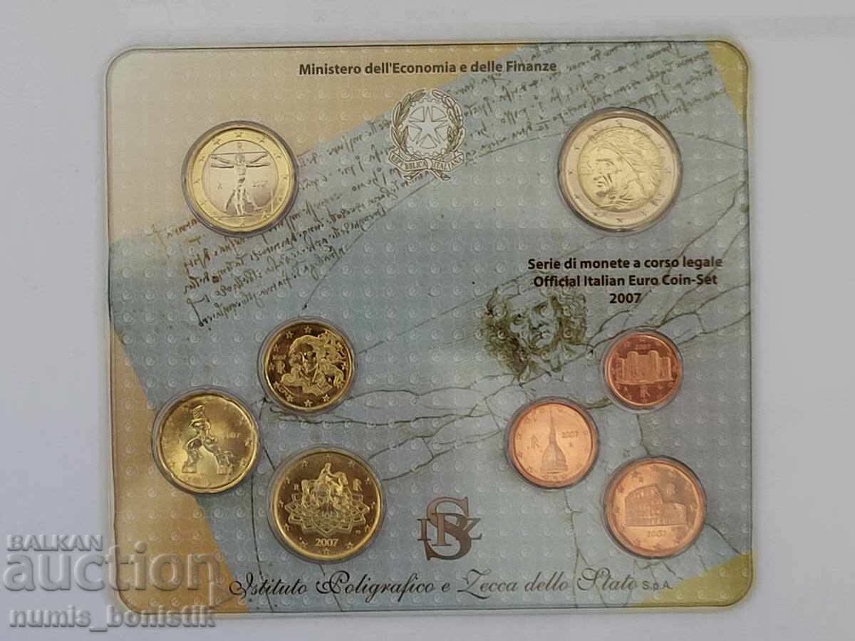 Set de la 1 cent la 2 euro 2007 Italia EUR cu preț € 25.00 | 48.90 BGN