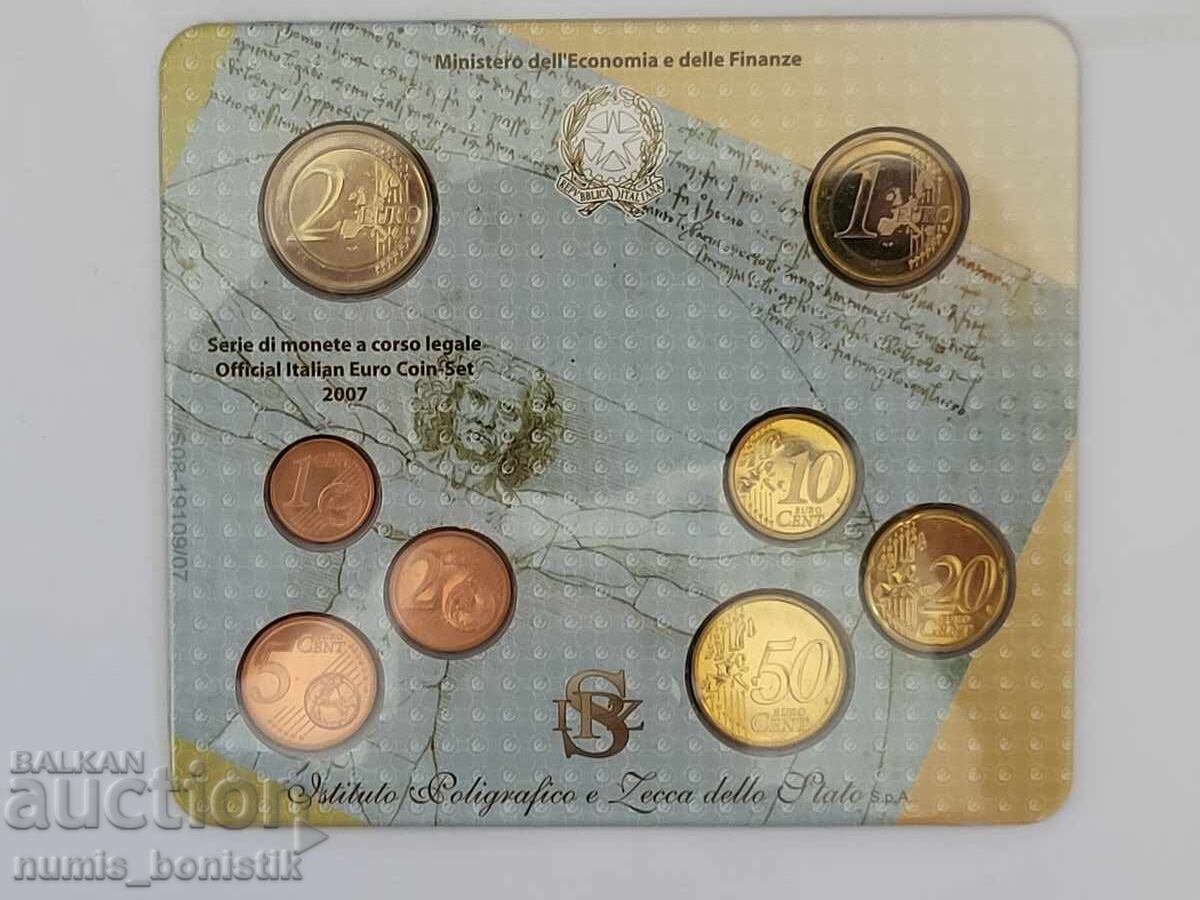 Set de la 1 cent la 2 euro 2007 Italia EUR