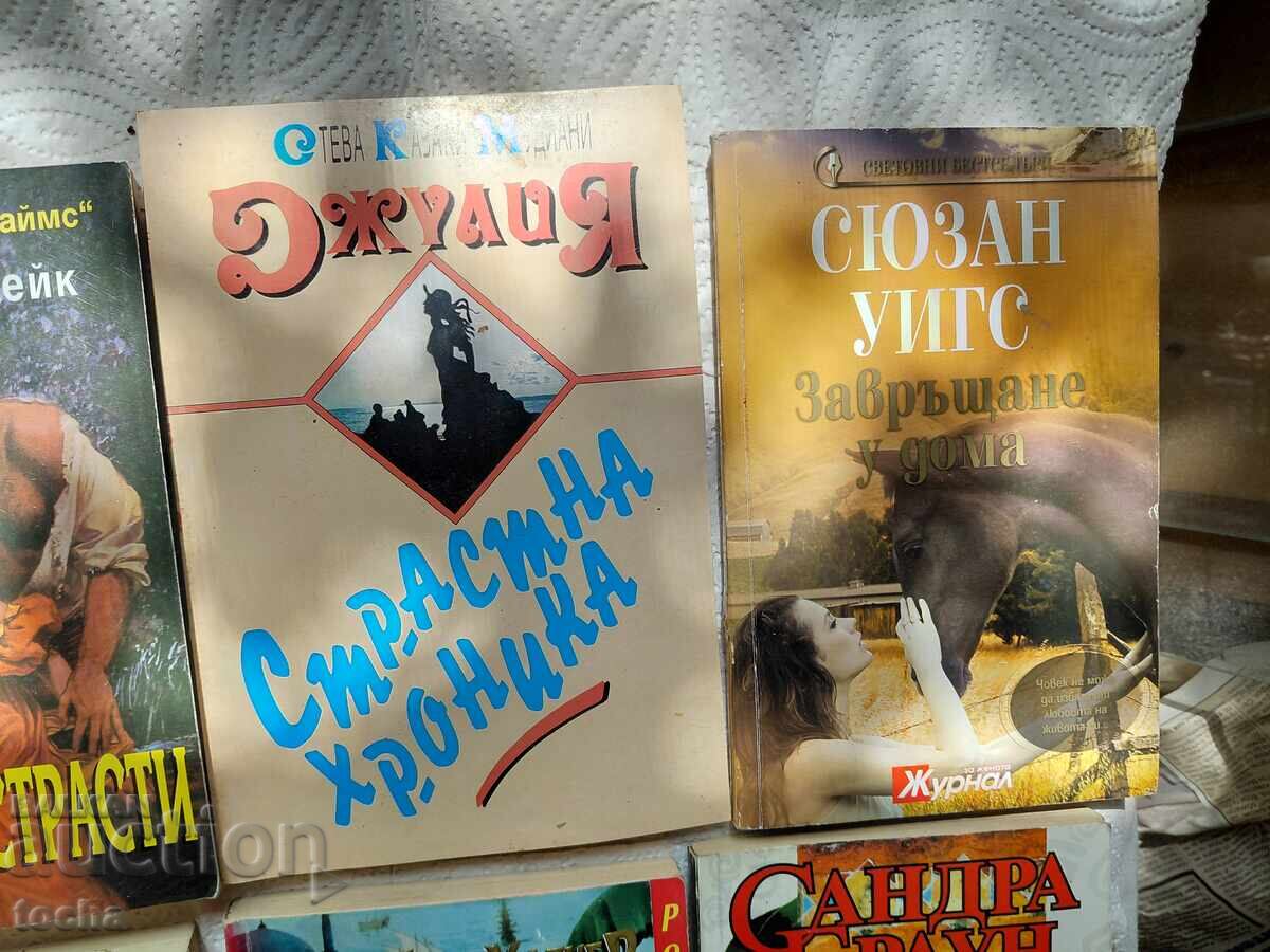 Livrarea romane de dragoste vechi, lot treisprezece