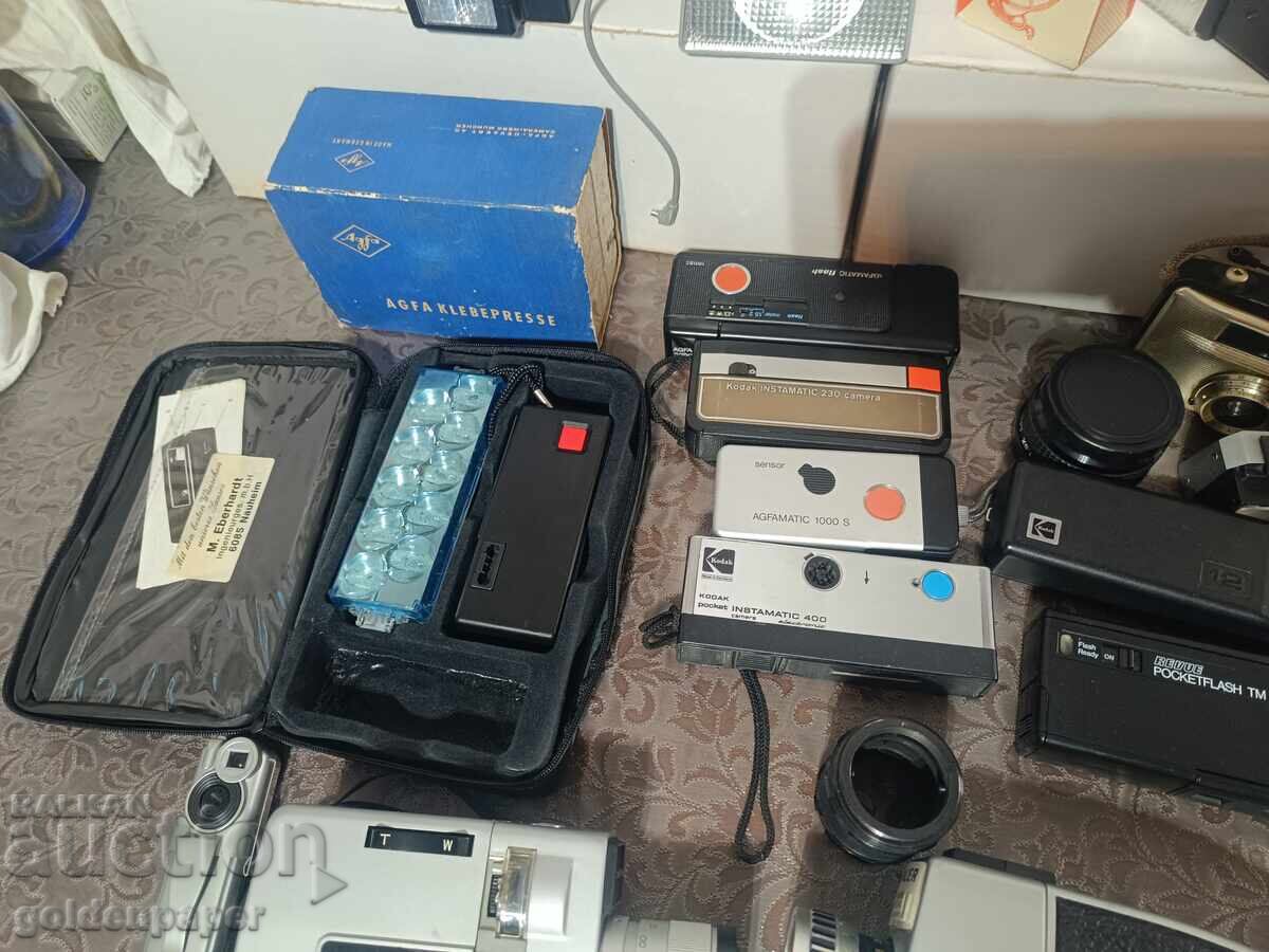 Доставка на Раз-ба №59 Камери, Фотоап.,светкавици работещи и неработещи