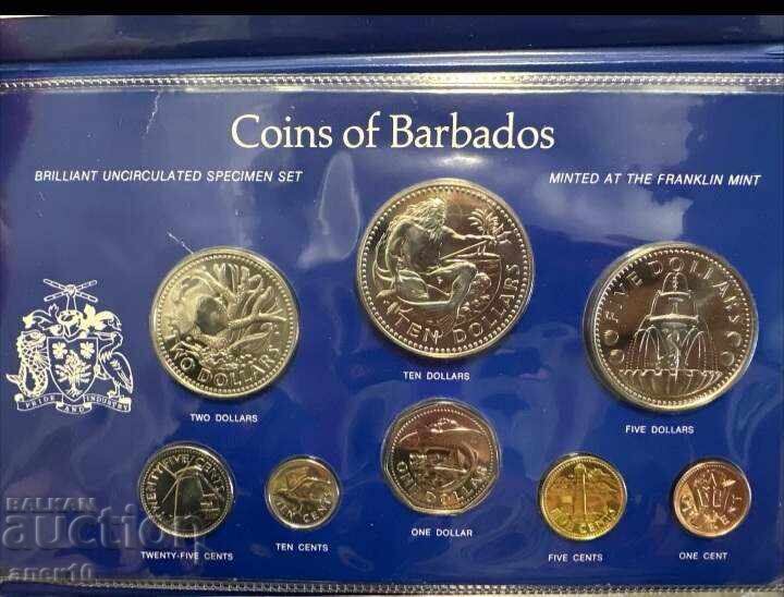 Barbados set 1980 mintage 649 pieces and with price € 115.00 | 224.92 BGN