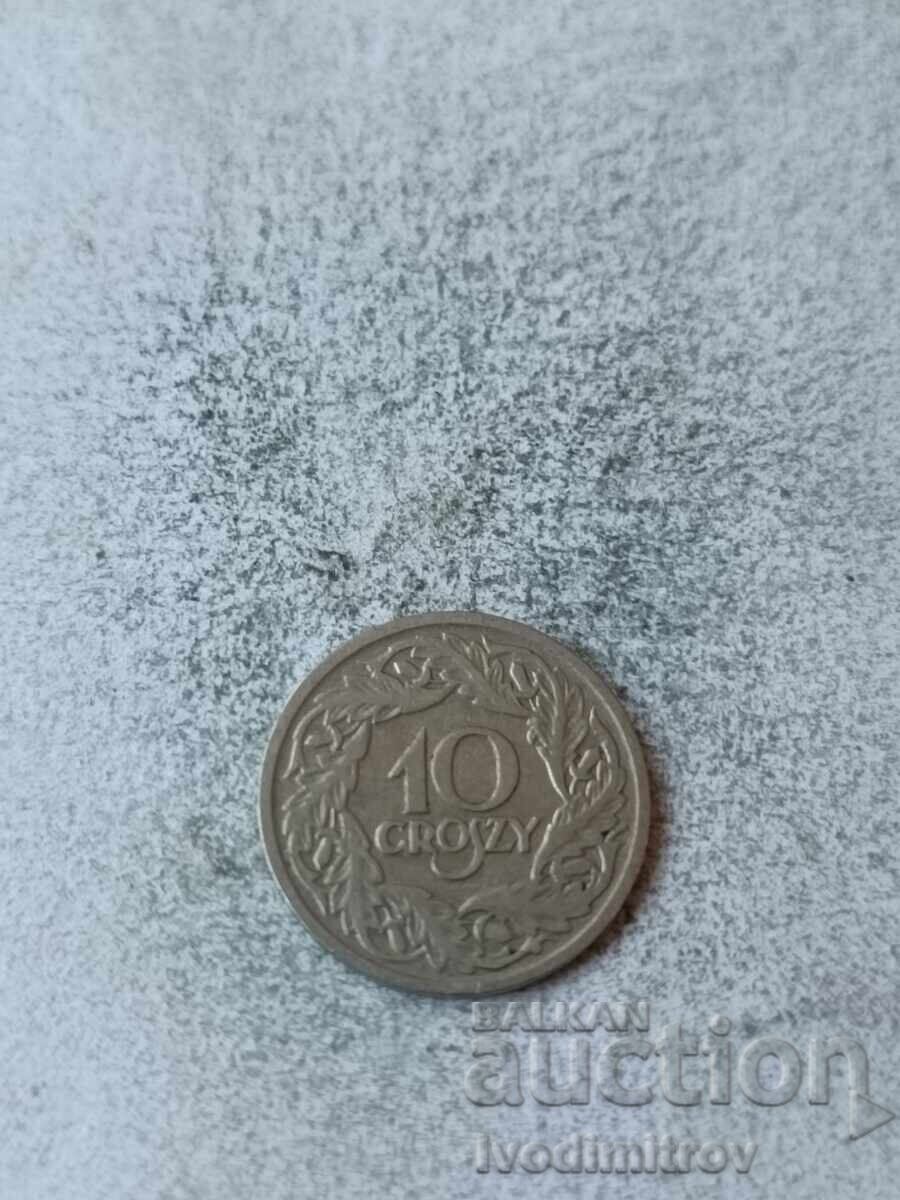 Πολωνία 10 γρόσια 1923