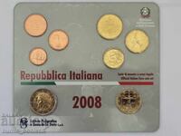 Σετ από 1 λεπτό έως 2 ευρώ 2008 Ιταλία EUR