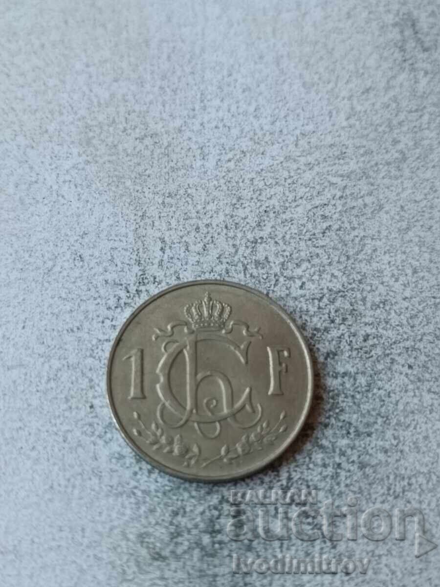 Люксембург 1 франк 1964