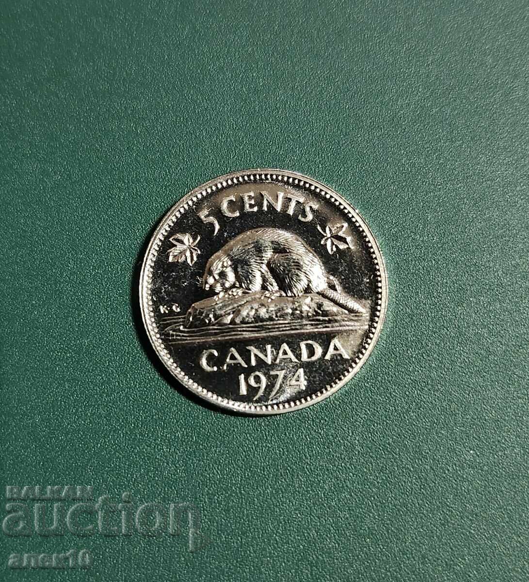 Σετ Καναδά 1 - 50 σεντ 1974 και με τιμή € 4.00 | 7.82 BGN