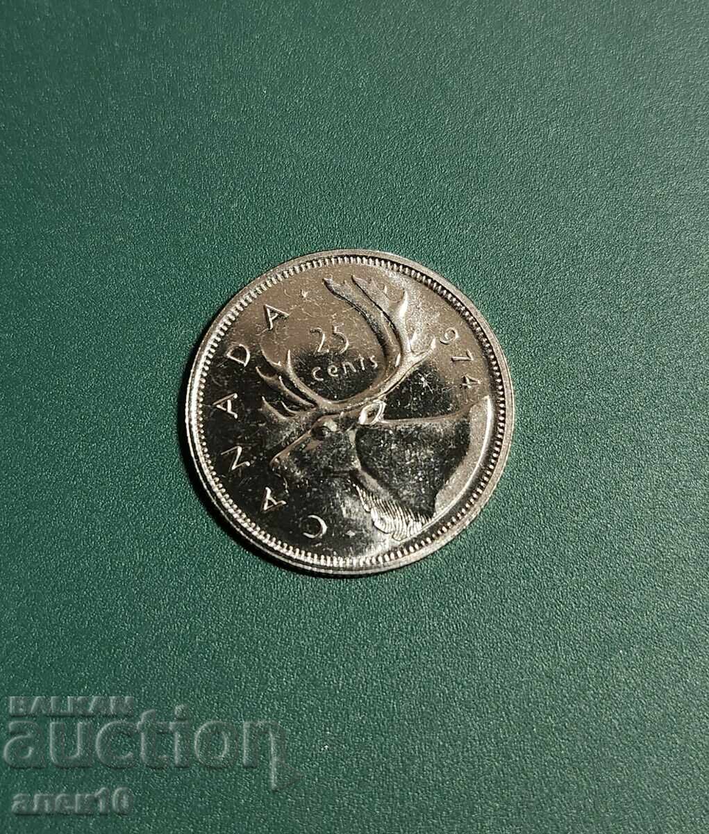 Παράδοση Σετ Καναδά 1 - 50 σεντ 1974 και