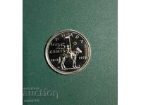 Canada 25 + 50 cents 1973 and