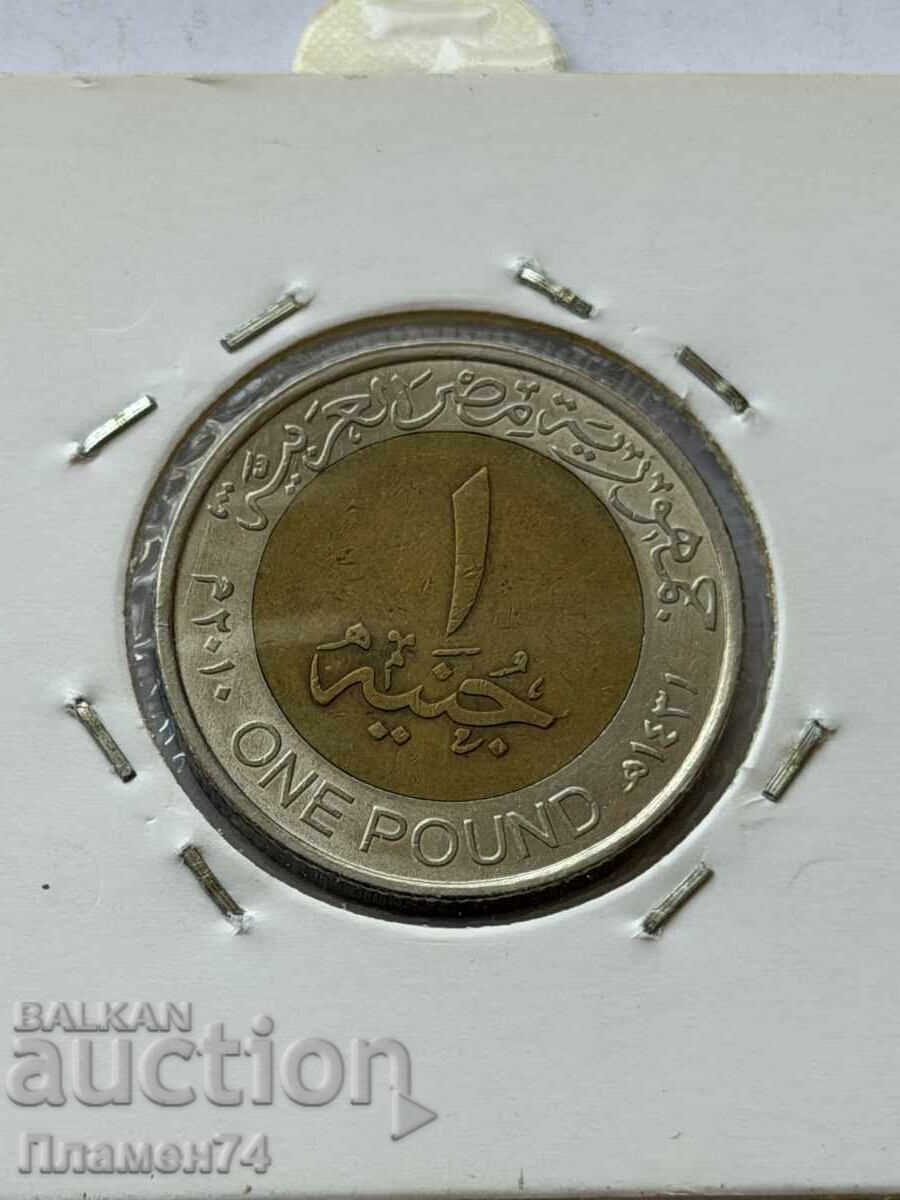 1 liră 2010 Egipt cu preț € 1.00 | 1.96 BGN