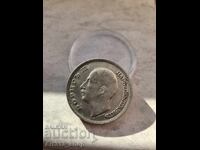 Монета 100 лева , 1930, Сребро, България , 20 гр.