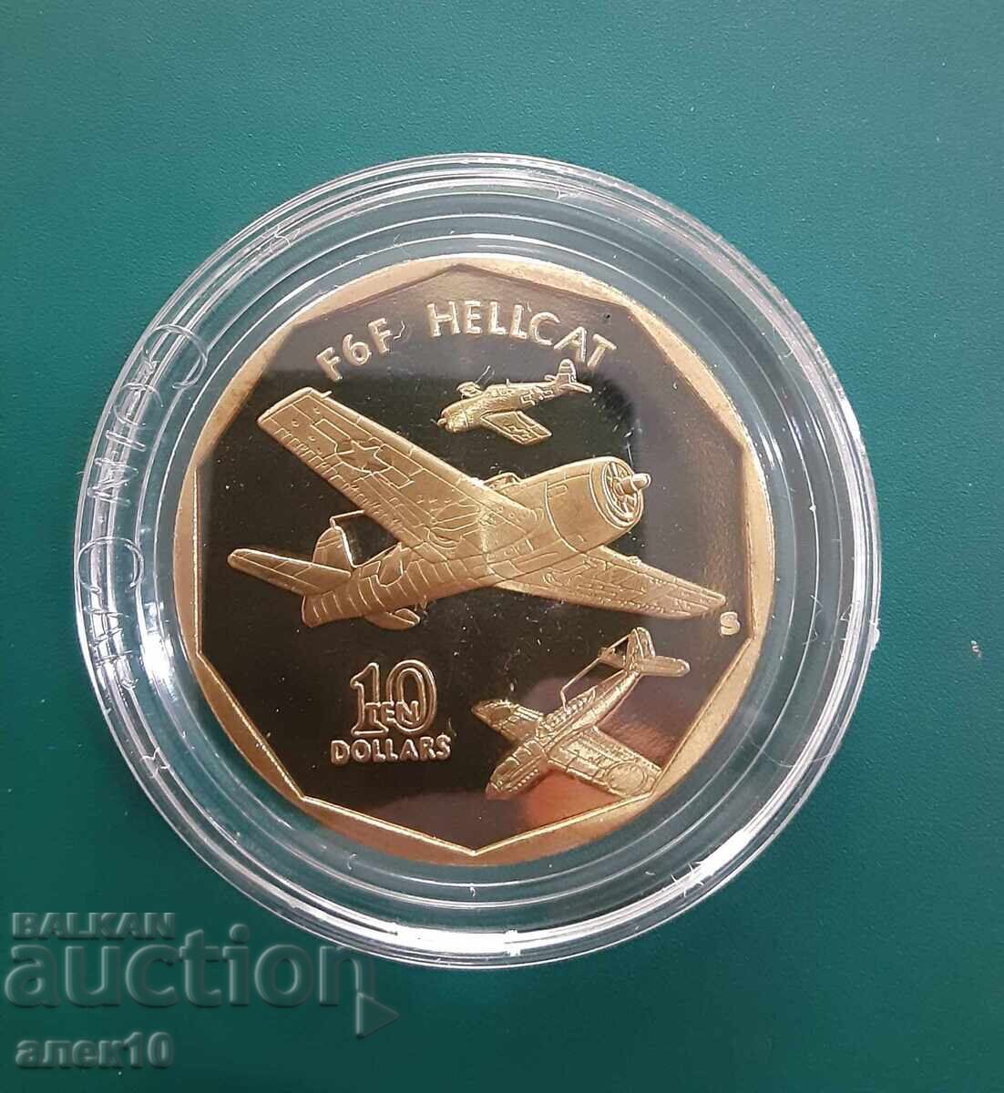 Νησιά Μάρσαλ 10 δολάρια 1991 13 και