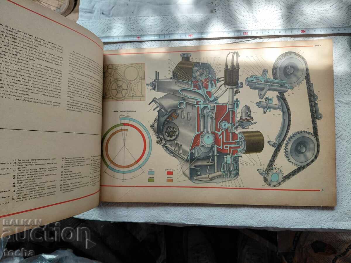 VAZ Jiguli, manual detaliat, format mare cu preț € 1.50 | 2.93 BGN