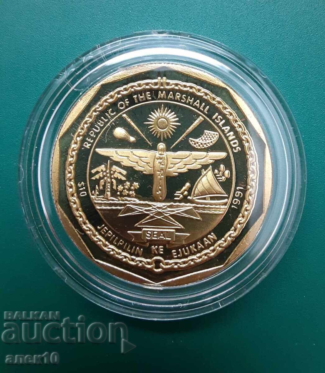 Insulele Marshall 10 dolari 1991 16 și cu preț € 13.00 | 25.43 BGN