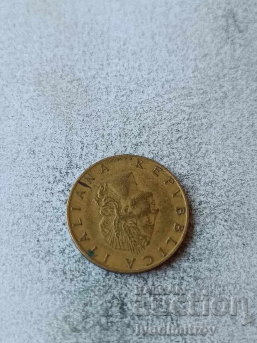 Italia 20 lire 1957 cu preț € 0.48 | 0.94 BGN