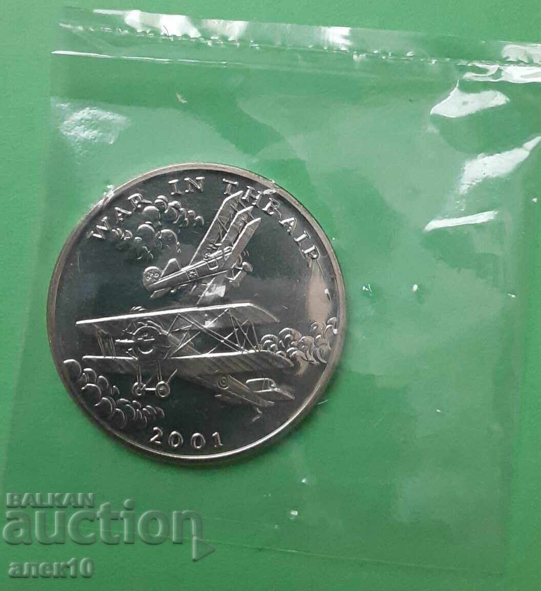 Liberia 5 dolari 2001 în