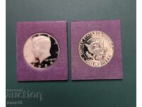 SUA 50 cenți 1984 proof și