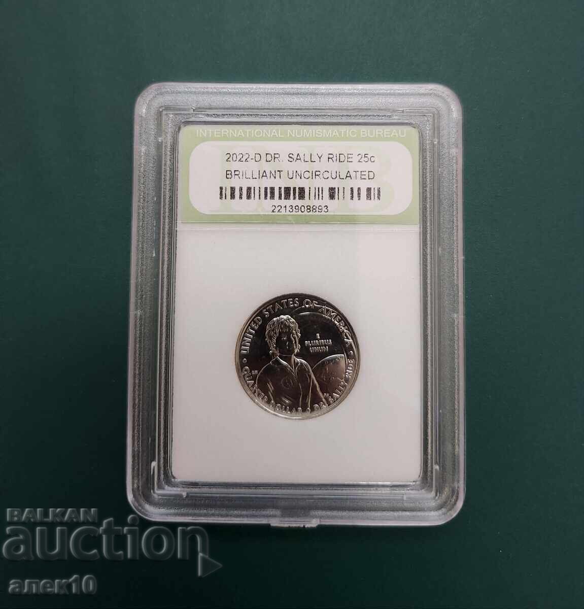 SUA 25 cenți 2022 Denver și