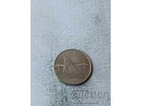 SUA 25 de cenți 2001 P Rhode Island