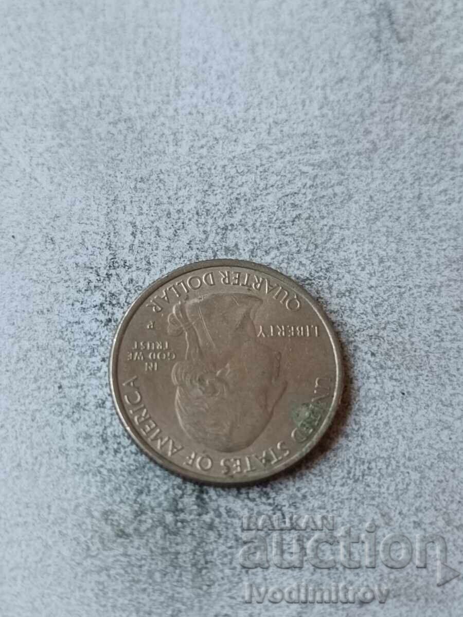 SUA 25 de cenți 2013 p cu preț € 0.97 | 1.90 BGN