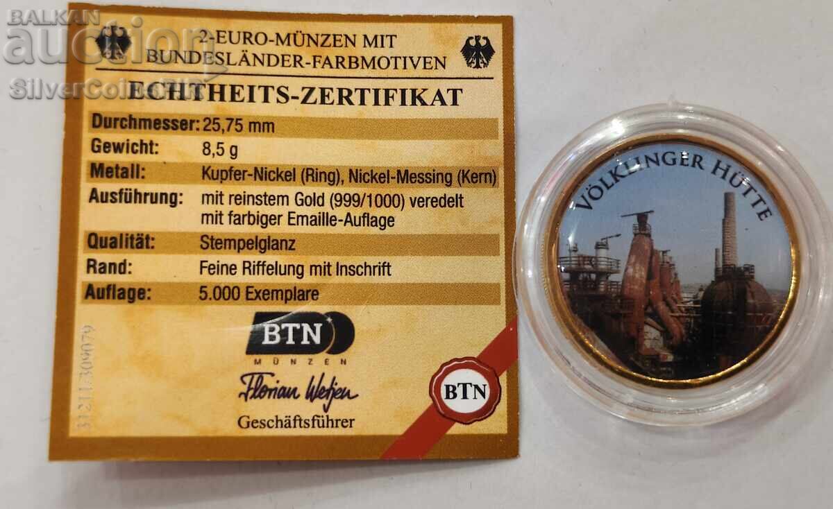 Auction  Honey 2 Euros German Monuments 2014 Germany