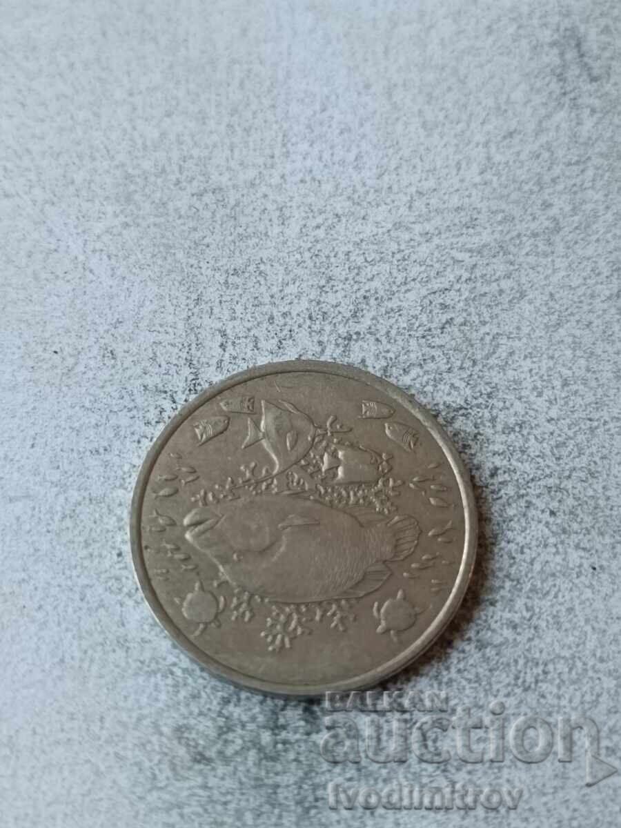 Френски тихоокеански територии 20 франка 2021 с цена € 4.48 | 8.76 лв.