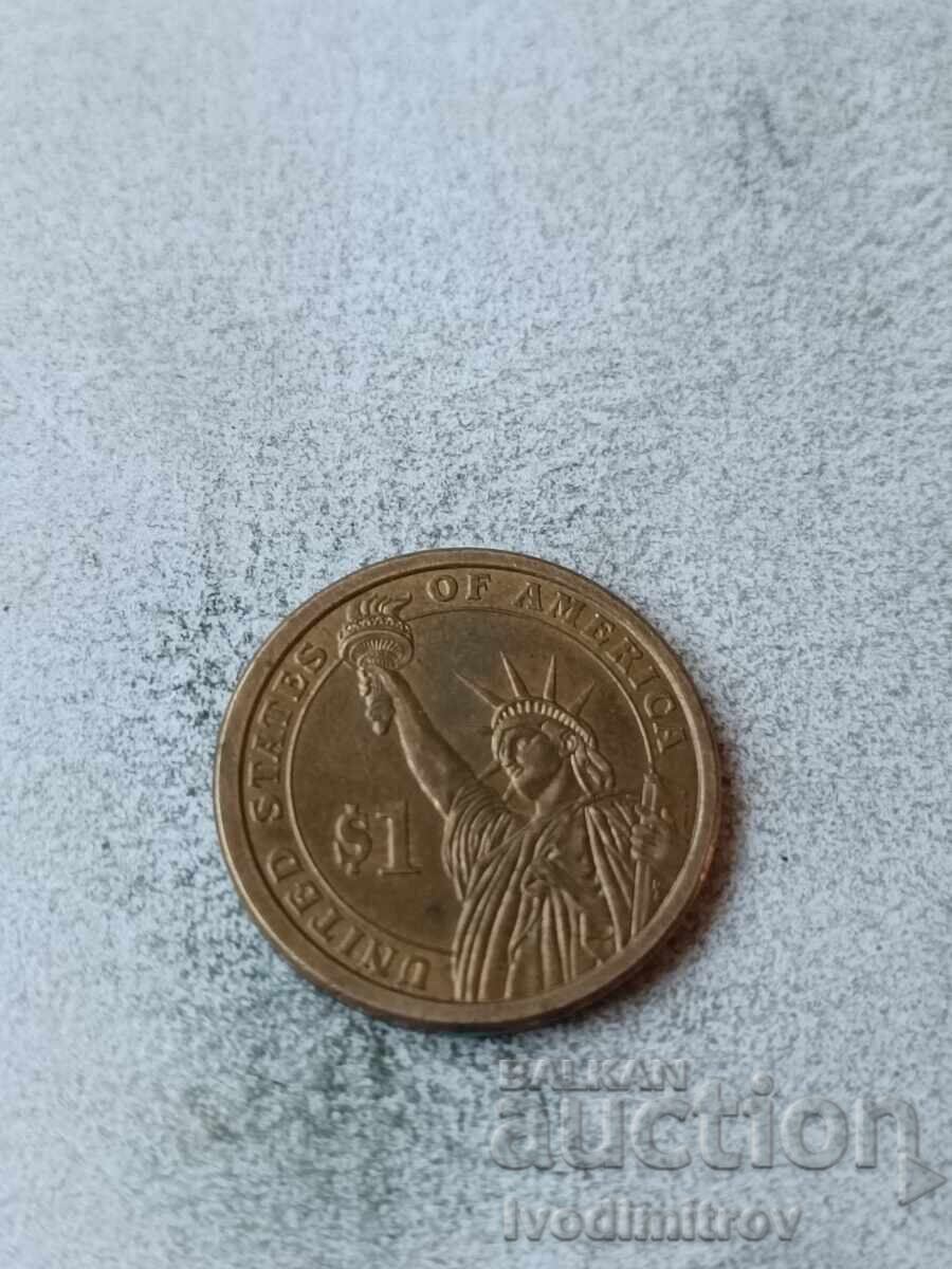 SUA 1 dolar 2007 P John Adams