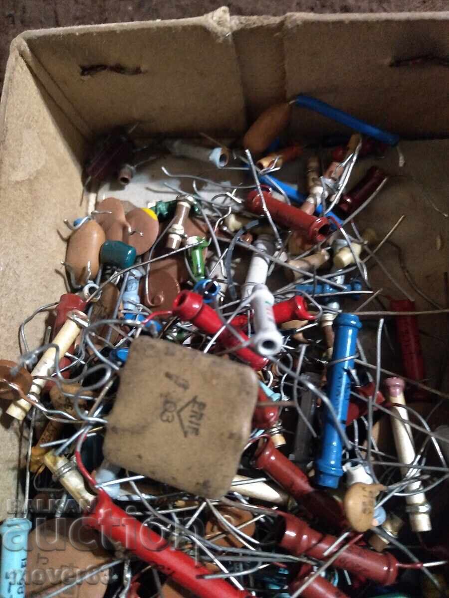 Resistors, transistors, diodes. Electronic parts. Large lot - 6