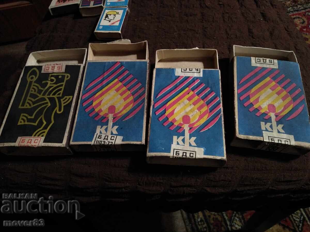 Δημοπρασία Παλιά σπίρτα και κουτιά. Παρτίδα