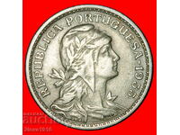 Ⰺ LIBERTY (1927-1968): ПОРТУГАЛИЯ ★ 50 CENTAVOS 1955!