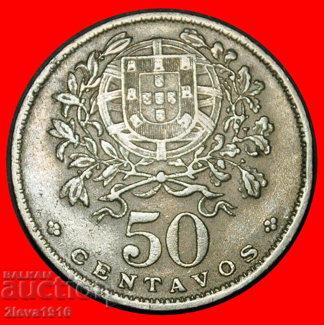 LIBERTY (1927-1968): PORTUGALIA ★ 50 CENTAVOS 1961! cu preț € 2.19 | 4.28 BGN LIBERTY (1927-1968): PORTUGALIA ★ 50 CENTAVOS 1961! cu preț € 2.19 | 4.28 BGN
