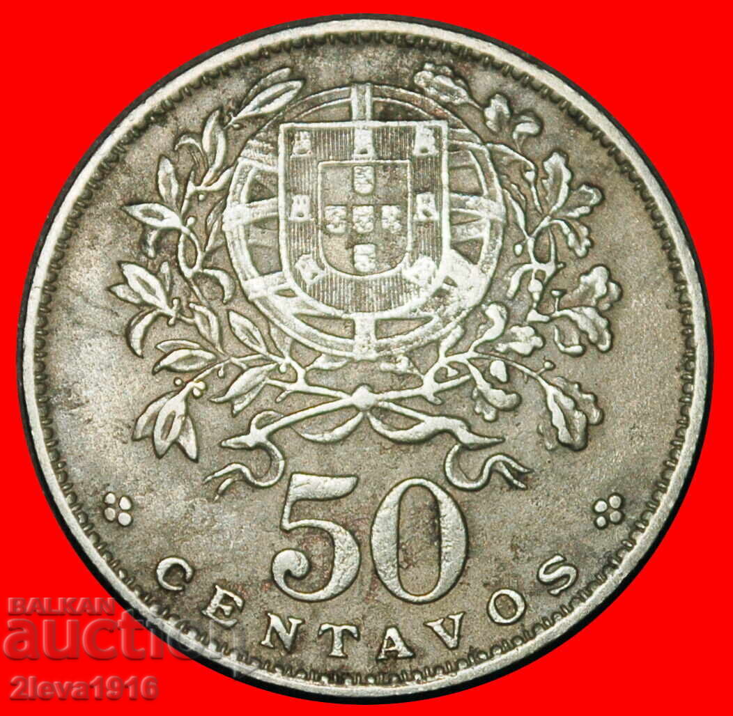 Ⰺ LIBERTY (1927-1968): PORTUGALIA ★ 50 CENTAVOS 1963! cu preț € 2.59 | 5.07 BGN Ⰺ LIBERTY (1927-1968): PORTUGALIA ★ 50 CENTAVOS 1963! cu preț € 2.59 | 5.07 BGN