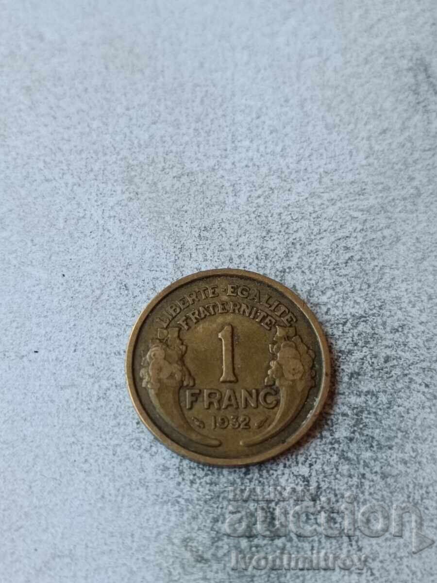 Franța 1 franc 1932