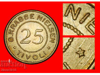 Ⰺ TIVOLI:DANEMARCA★25 ORE 1950–1970 MATRIȚE I A G. KRABBE NIELSEN