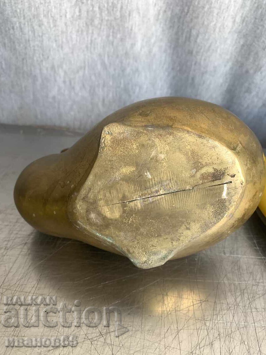 figurină din bronz reprezentând o rață - 7