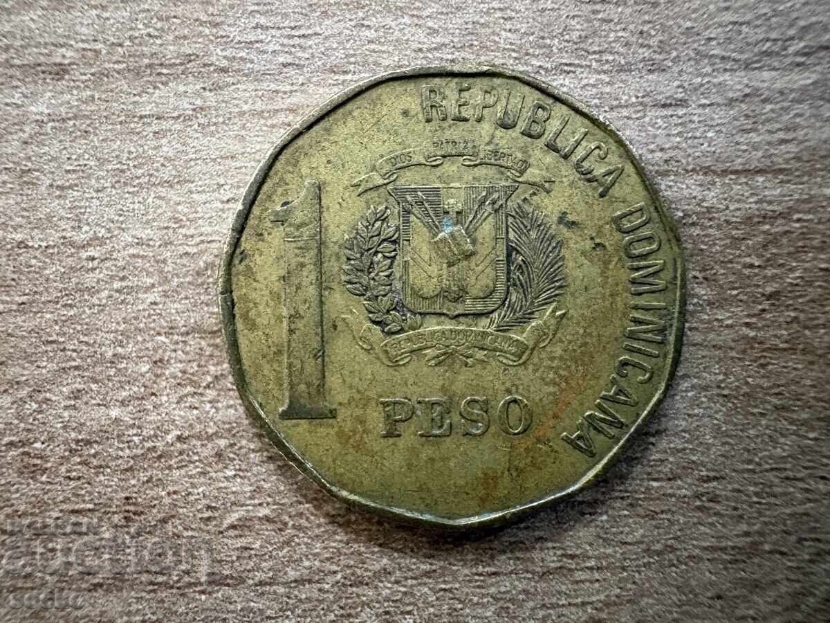 Republica Dominicană - 1 peso (1993) Republica Dominicană - 1 peso (1993)