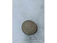 Франция 100 франка 1955 B