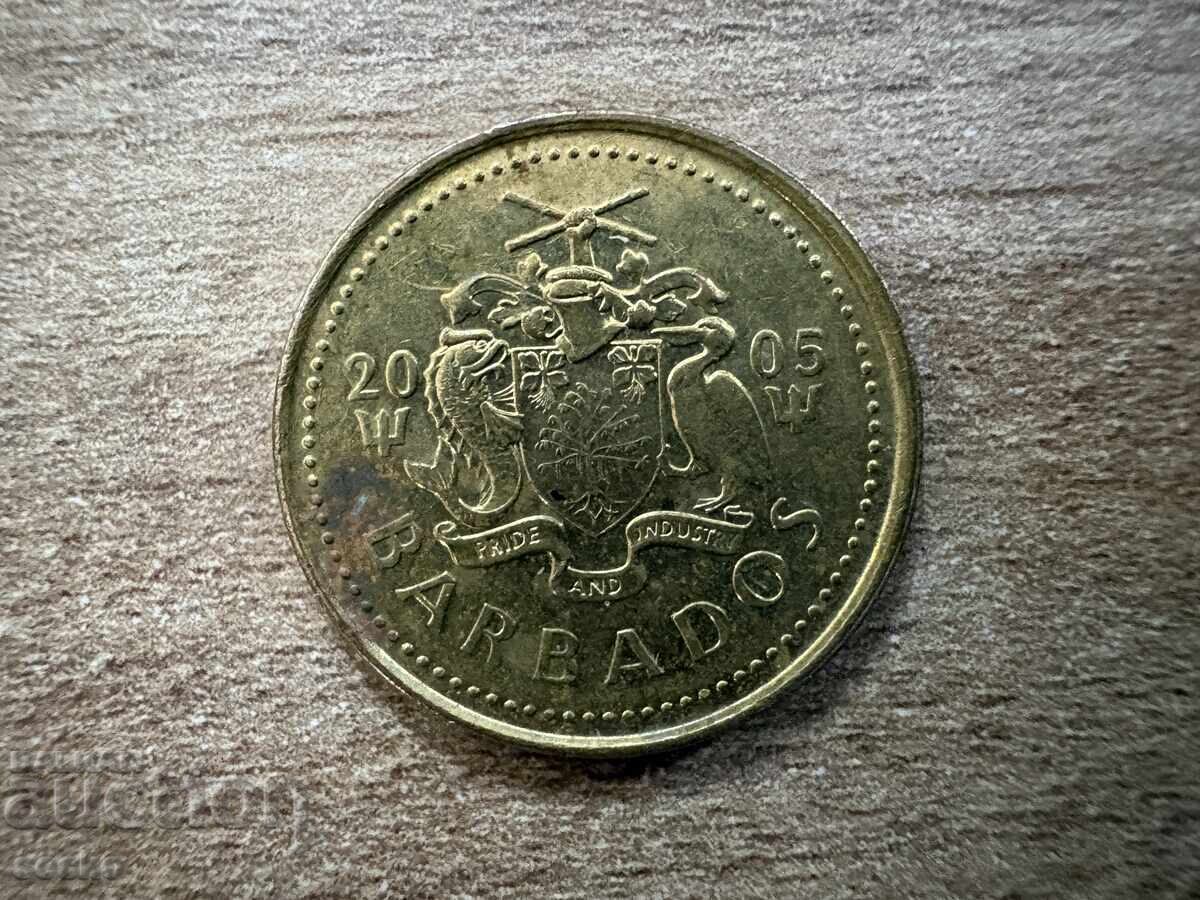 Barbados - 5 cenți (2005) cu preț € 0.20 | 0.39 BGN