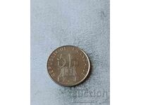 Γαλλία 5 Φράγκα 1989 100 Χρόνια Πύργος του Άιφελ