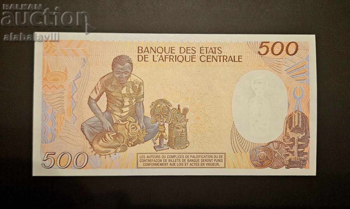 Ciad, 500 franci 1990 UNC cu preț € 39.99 | 78.21 BGN