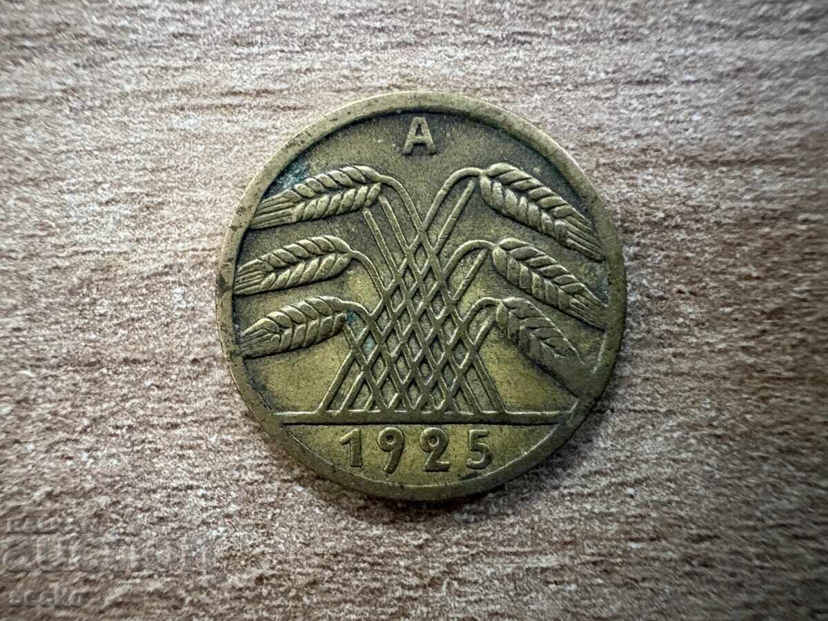 Γερμανία - 5 Reichspfennig (1925) - Α με τιμή € 0.31 | 0.61 BGN Γερμανία - 5 Reichspfennig (1925) - Α με τιμή € 0.31 | 0.61 BGN