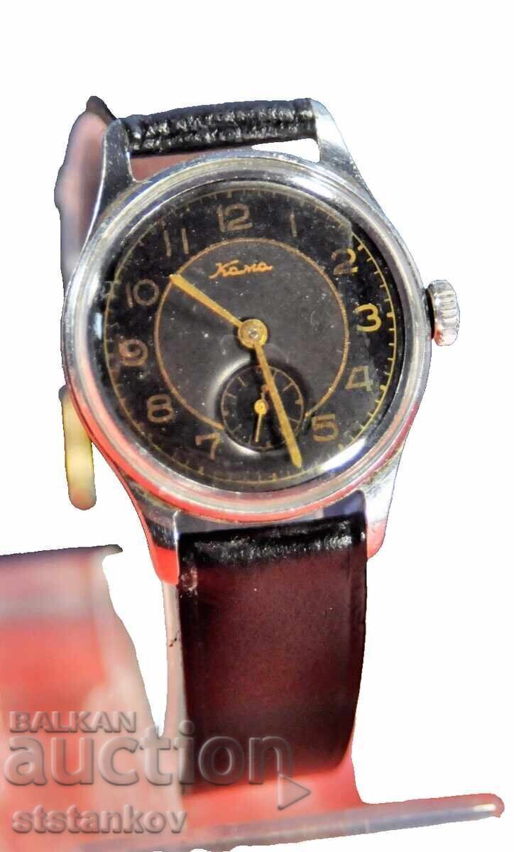 "Kama" ~17J cal.2604 Ρωσικό στρατιωτικό ρολόι 1958 "Kama" ~17J cal.2604 Ρωσικό στρατιωτικό ρολόι 1958