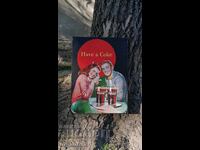 Coca-Cola, retro advertising on canvas