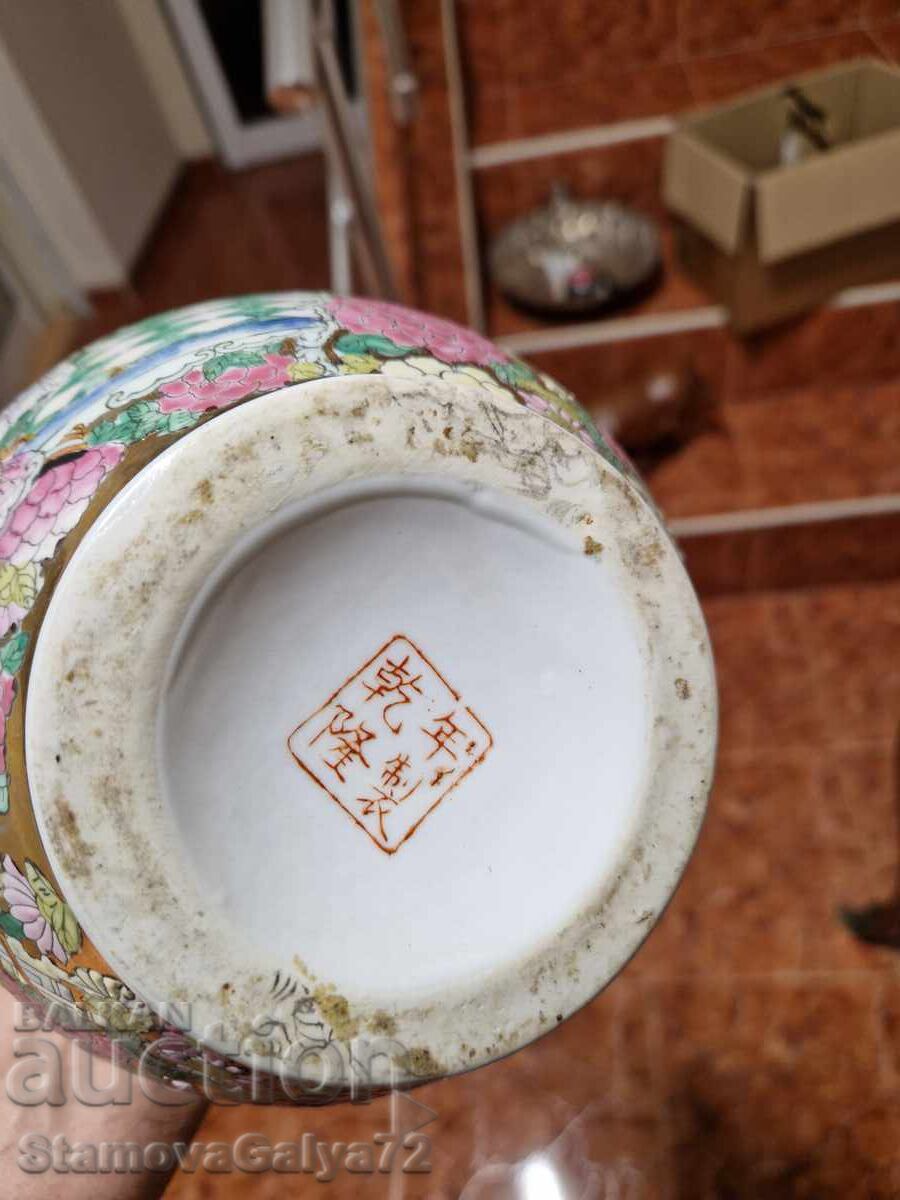 Pereche de vaze superbe din porțelan chinezesc Satsuma - 7