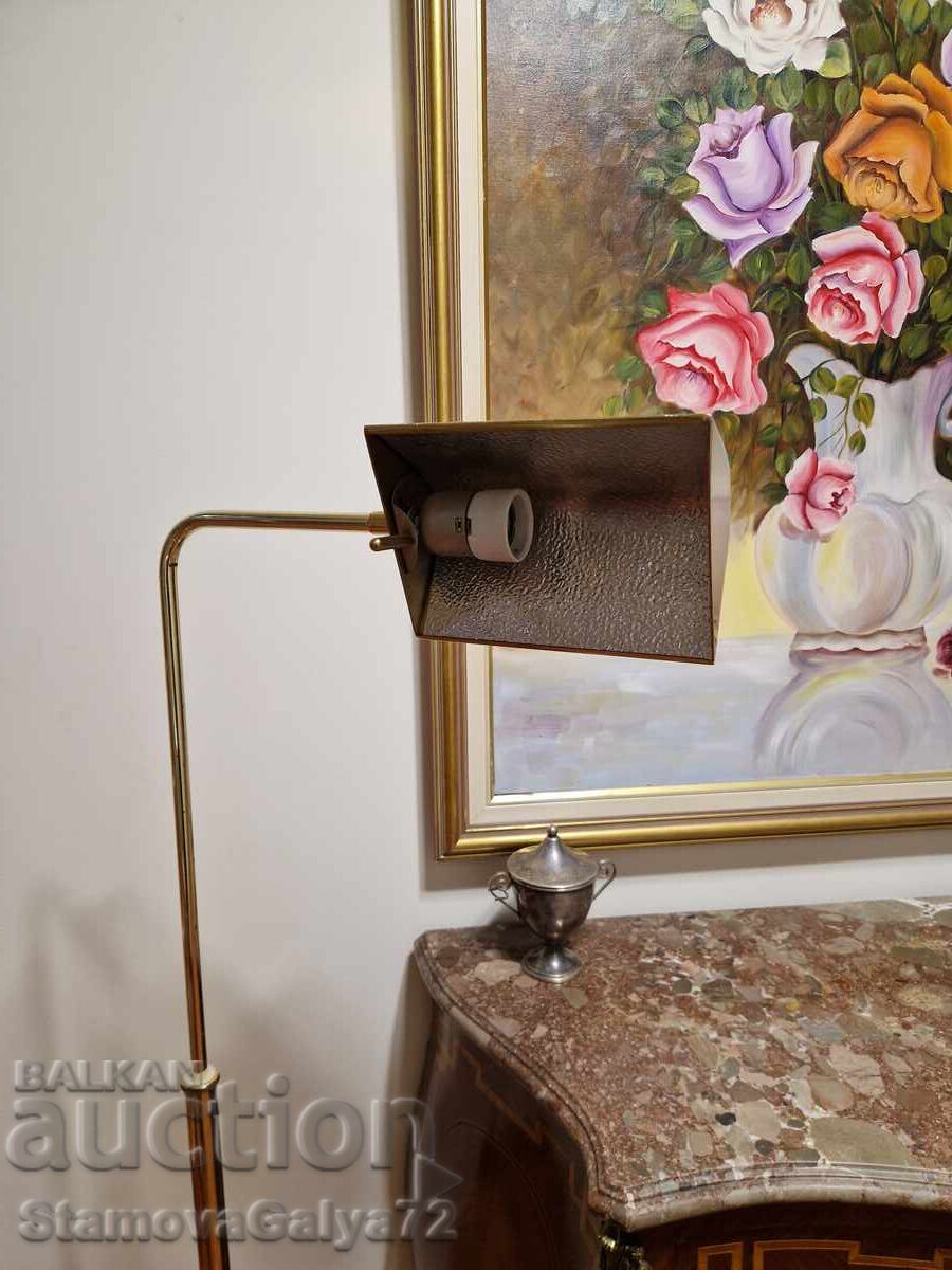 Delivery of Great designer brass floor lamp Holtkotter