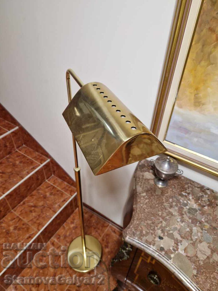 Great designer brass floor lamp Holtkotter - 5
