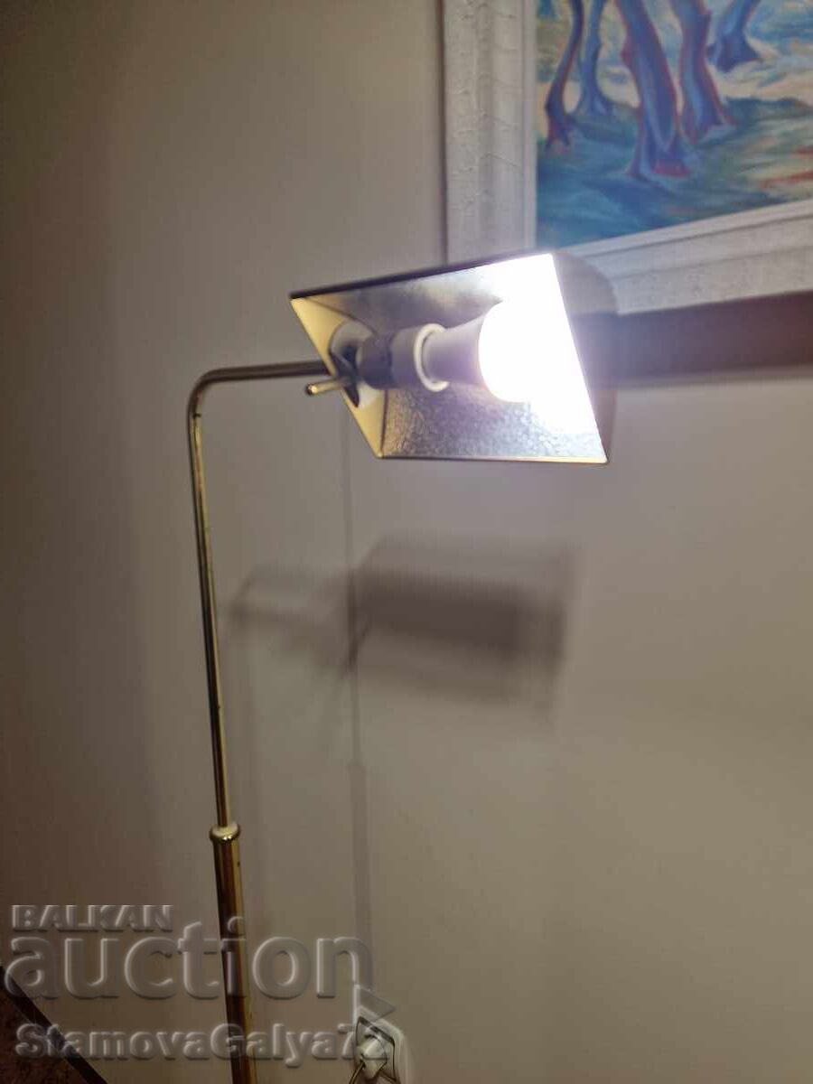Great designer brass floor lamp Holtkotter - 6