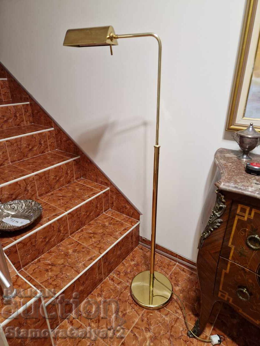 Great designer brass floor lamp Holtkotter