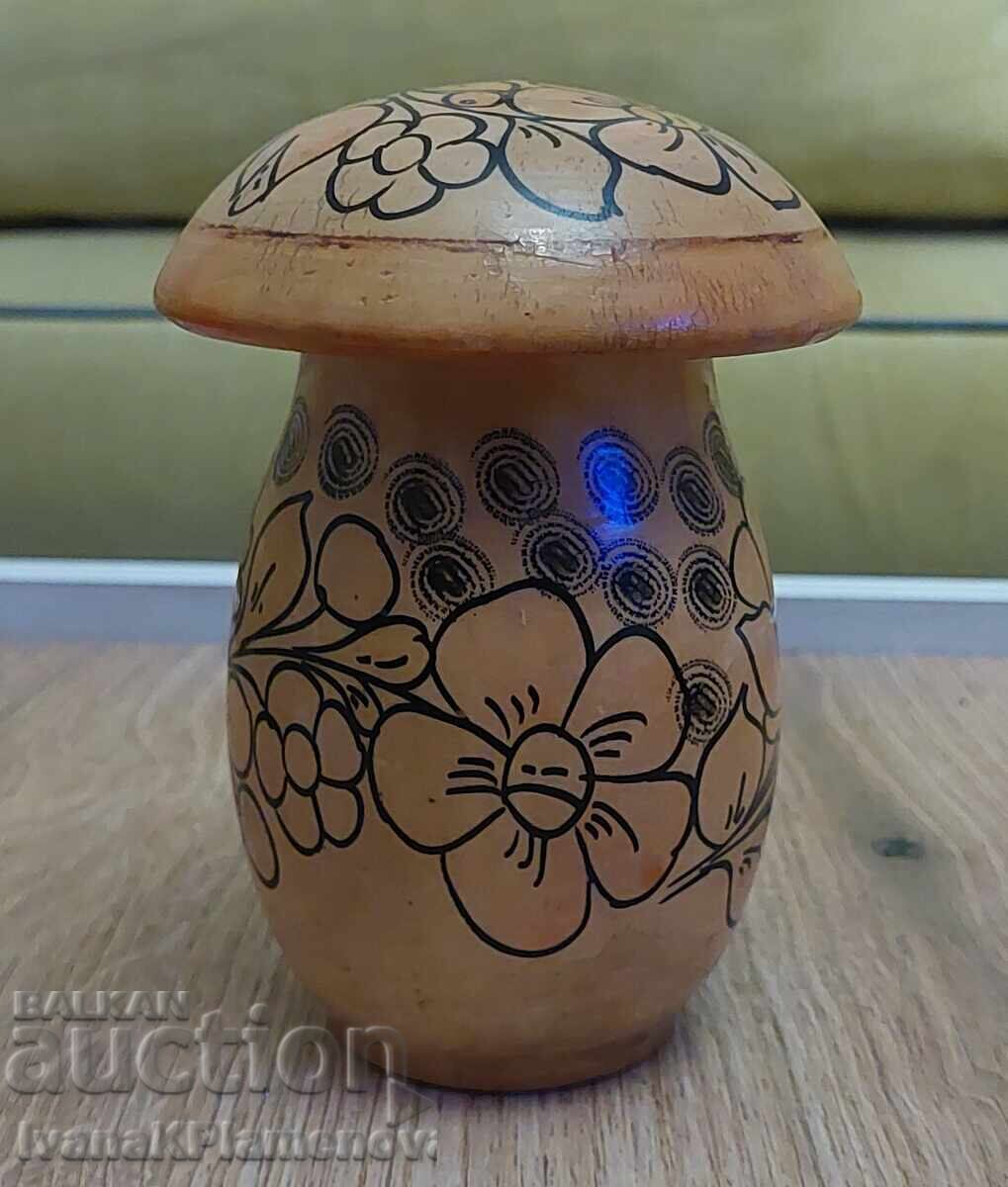 Παράδοση Ρετρό ξύλινο κουτάκι Ρωσίας για συλλέκτες