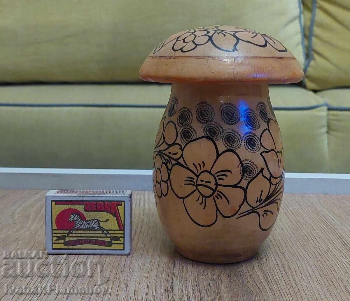 Ρετρό ξύλινο κουτάκι Ρωσίας για συλλέκτες - 7