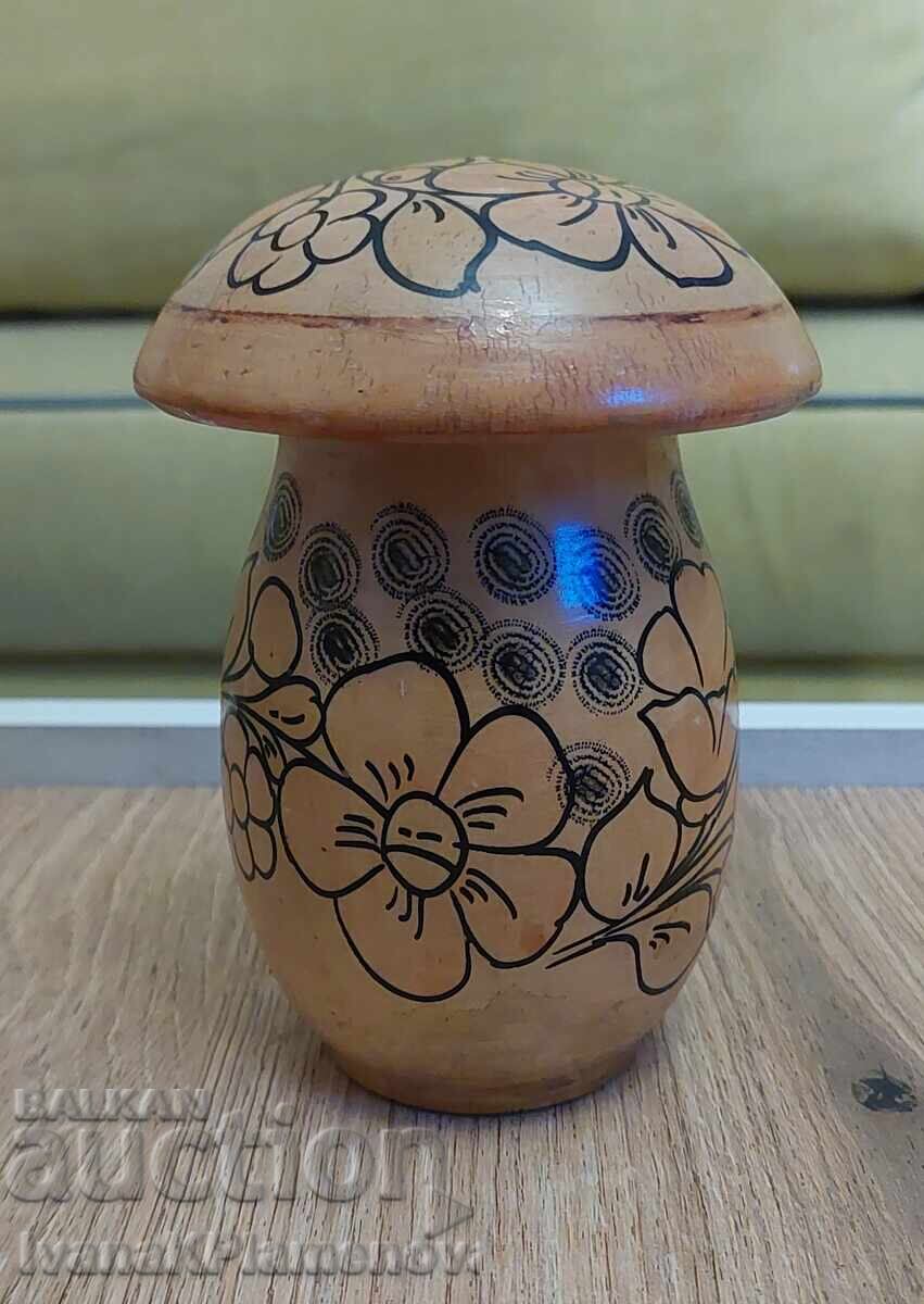 Ρετρό ξύλινο κουτάκι Ρωσίας για συλλέκτες