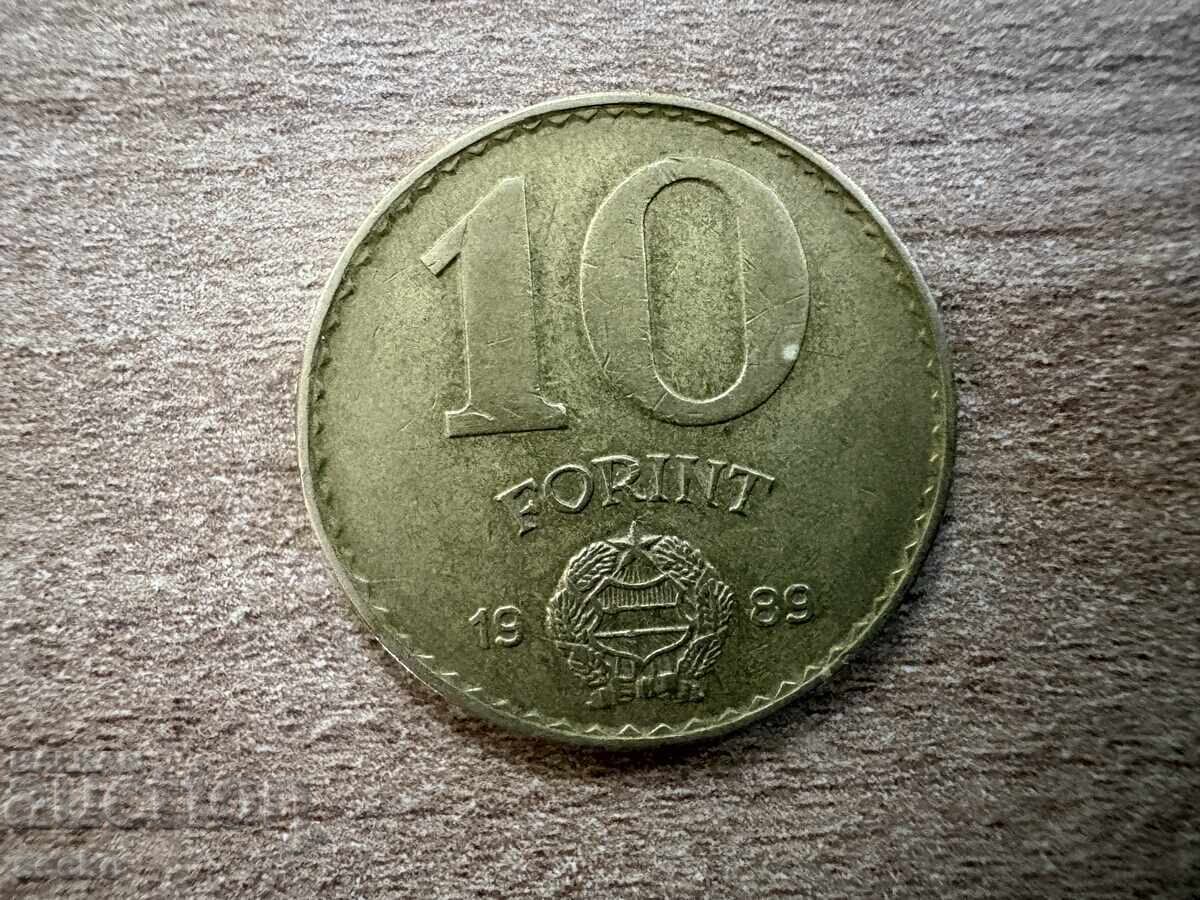 Ungaria - 10 forinți (1989) Ungaria - 10 forinți (1989)